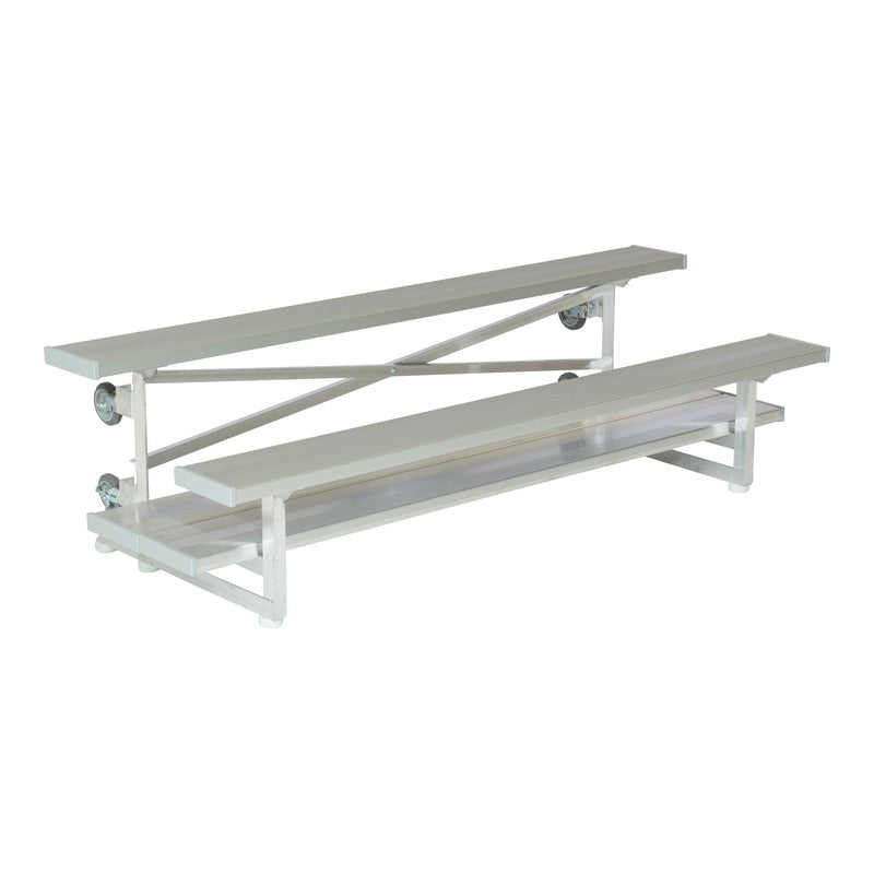 2-Row Tip N' Roll Preferred Aluminum Bleacher (Seats 10-32)