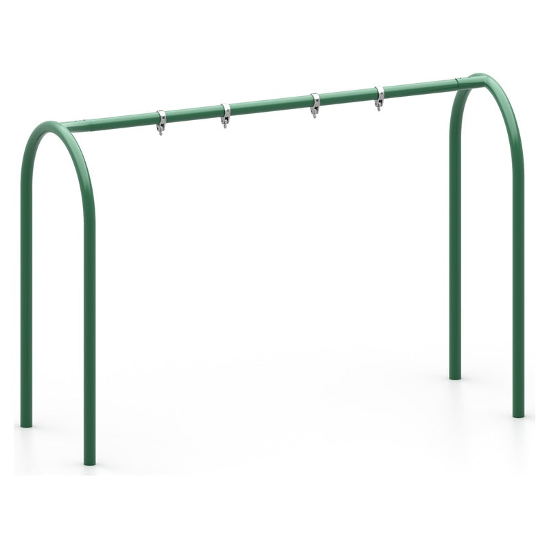 Arch Style 3.5" Metal Post Commercial Swing Set