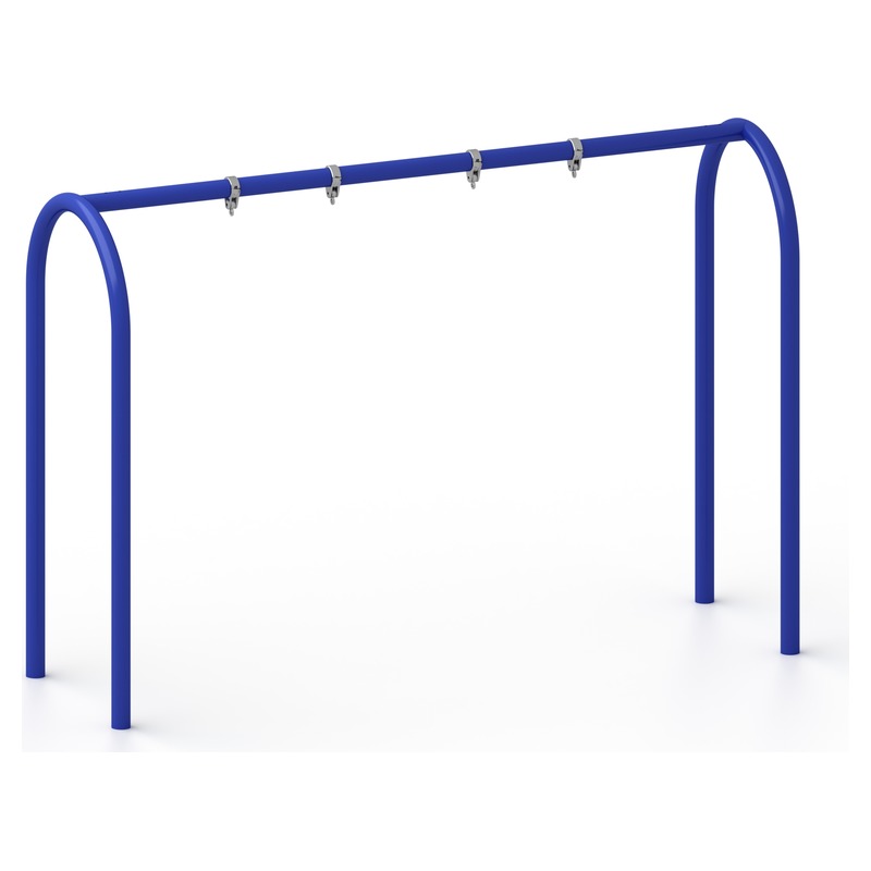 Arch Style 3.5" Metal Post Commercial Swing Set