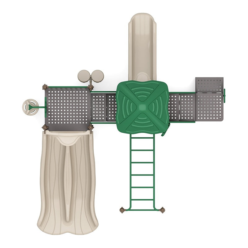 Breezy Duo Commercial Playground For Ages 5-12